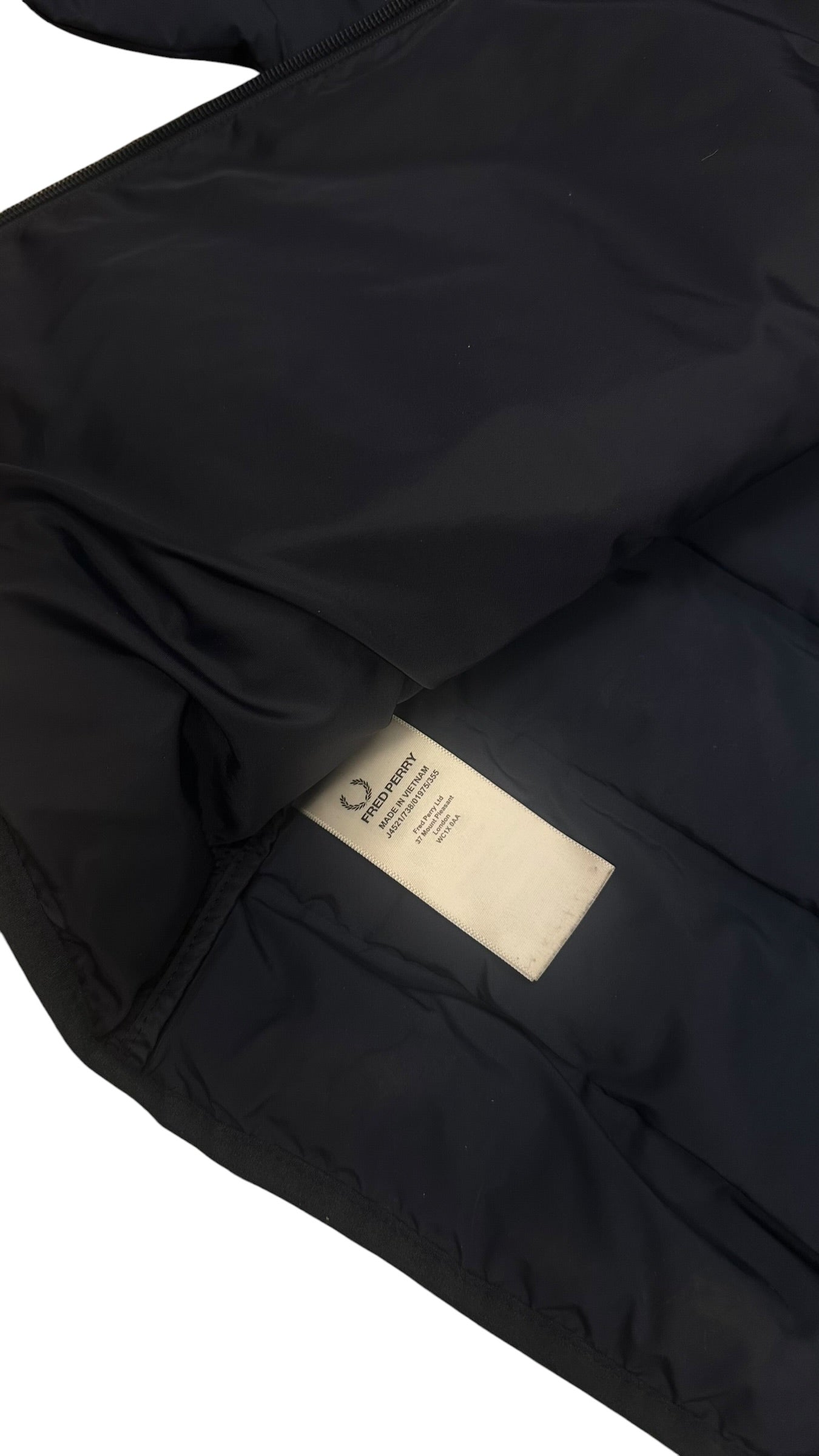 Fred Perry Übergangsjacke Steppjacke Navy Blau L