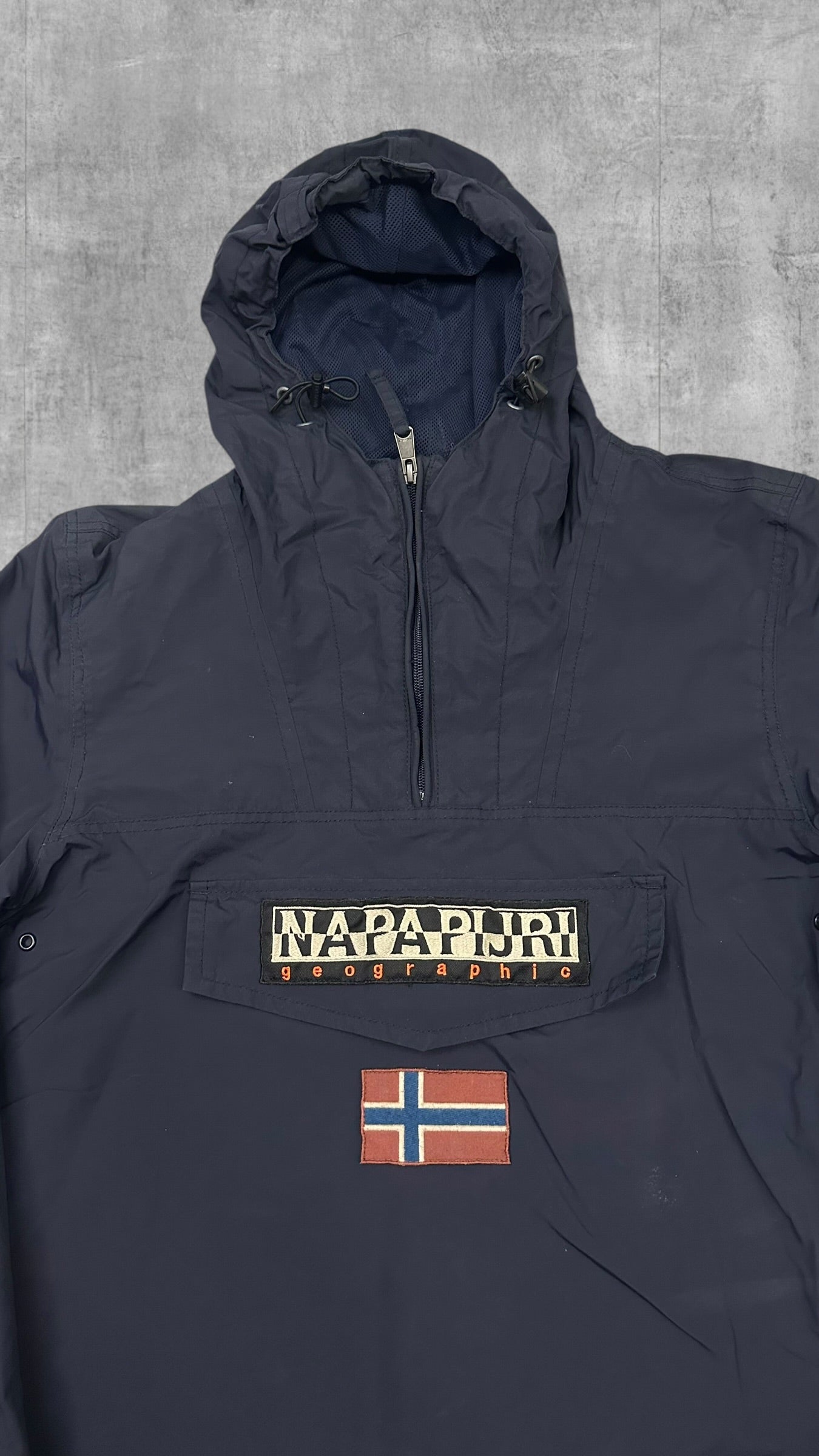 Napapijri Windbreaker Regenjacke Navy Blau S