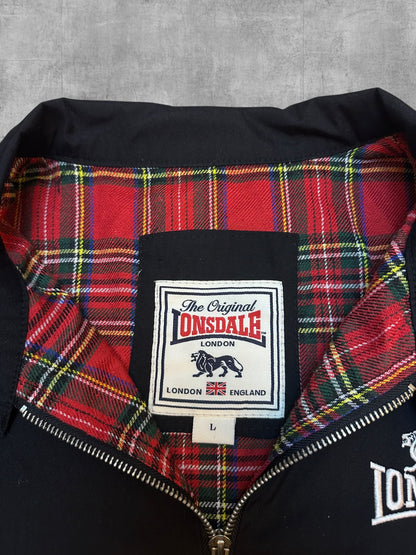 Lonsdale London Harrington Bomber Jacket Black L
