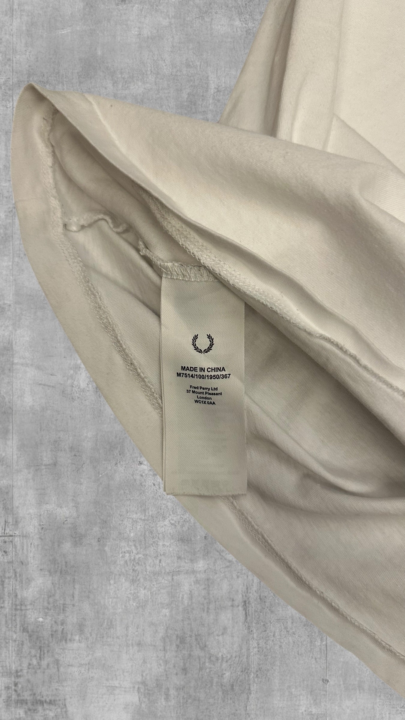 Fred Perry T-shirt Weiß L