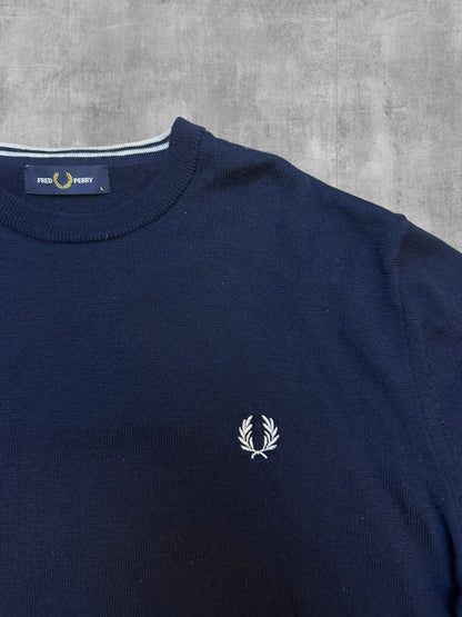 Fred Perry Sweatshirt Navy Blau L