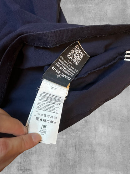 Stone Island Polo Shirt Navy Blau Weiß XXL