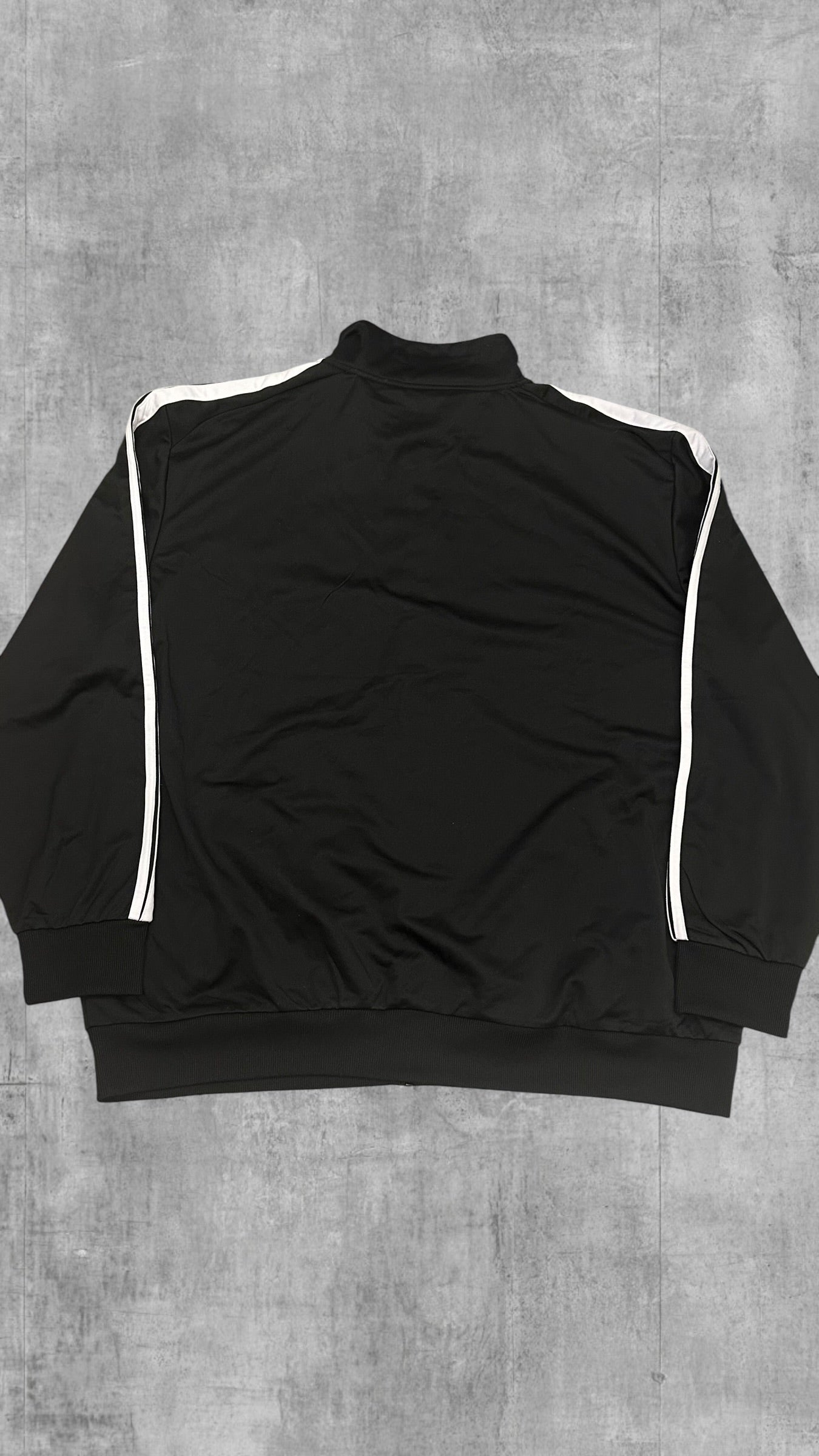 Lonsdale London taped Trainingsjacke Schwarz Weiß 4XL
