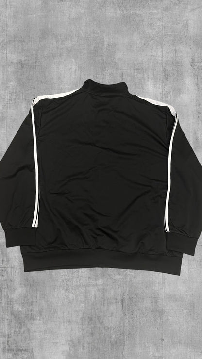 Lonsdale London taped Trainingsjacke Schwarz Weiß 4XL