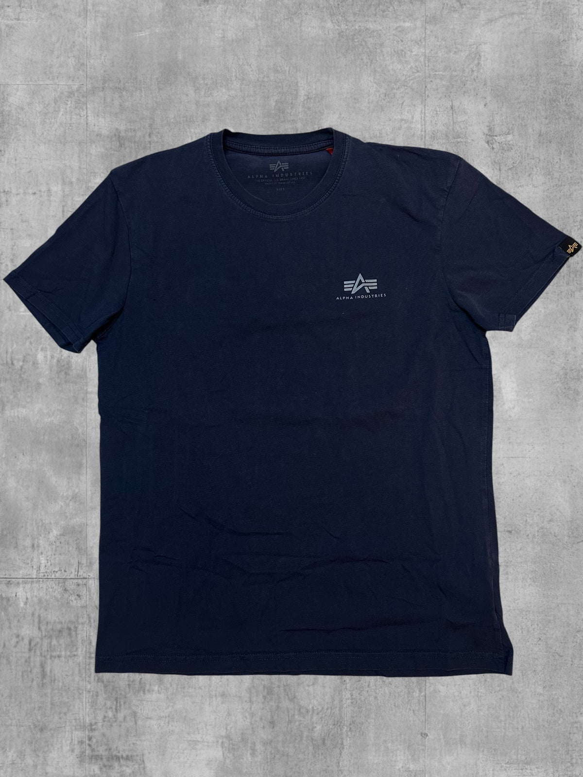 Alpha Industries T-Shirt Navy Blau S