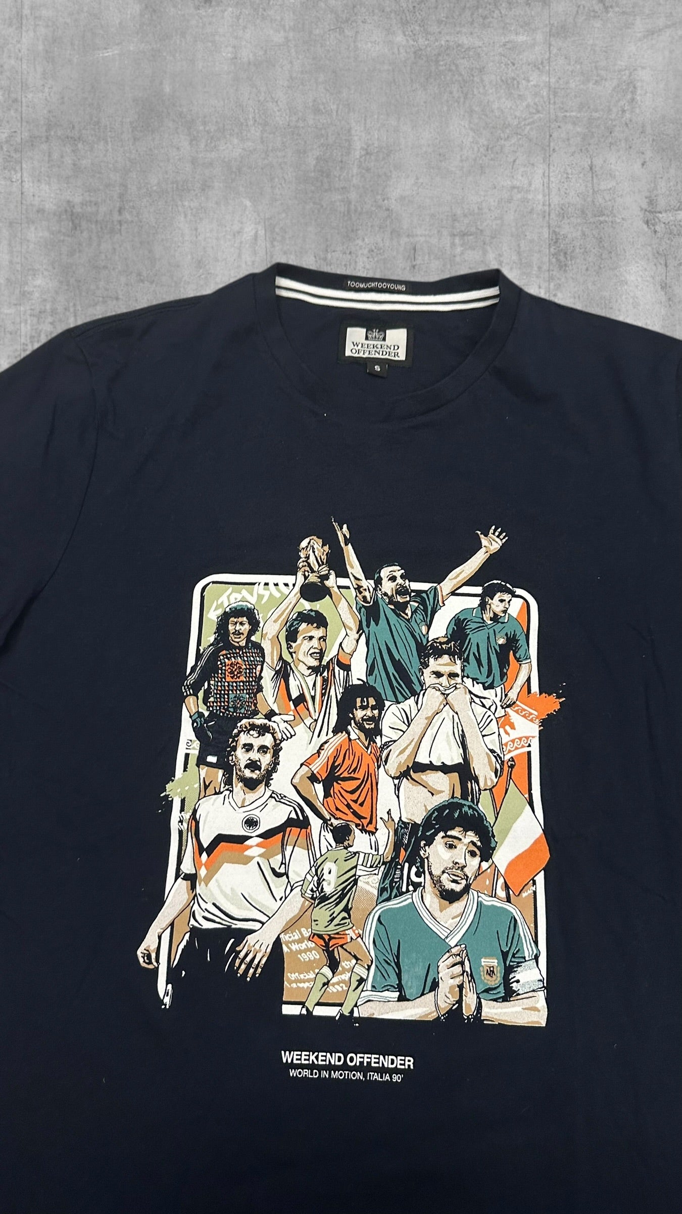 Weekend Offender T-Shirt Schwarzblau S