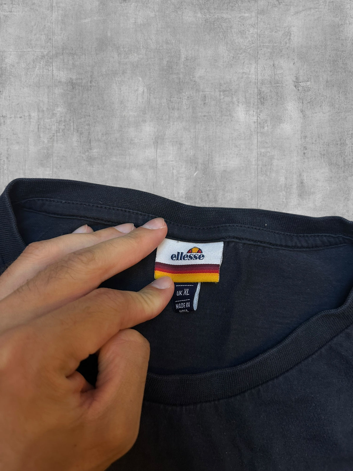 Ellesse T-shirt Schwarz XL