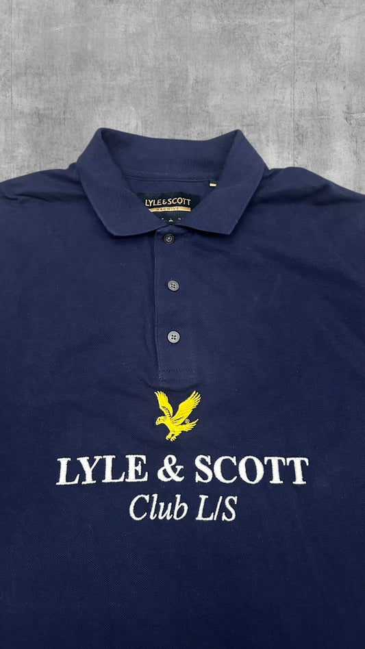 Lyle & Scott Polo Shirt Navy Blau L