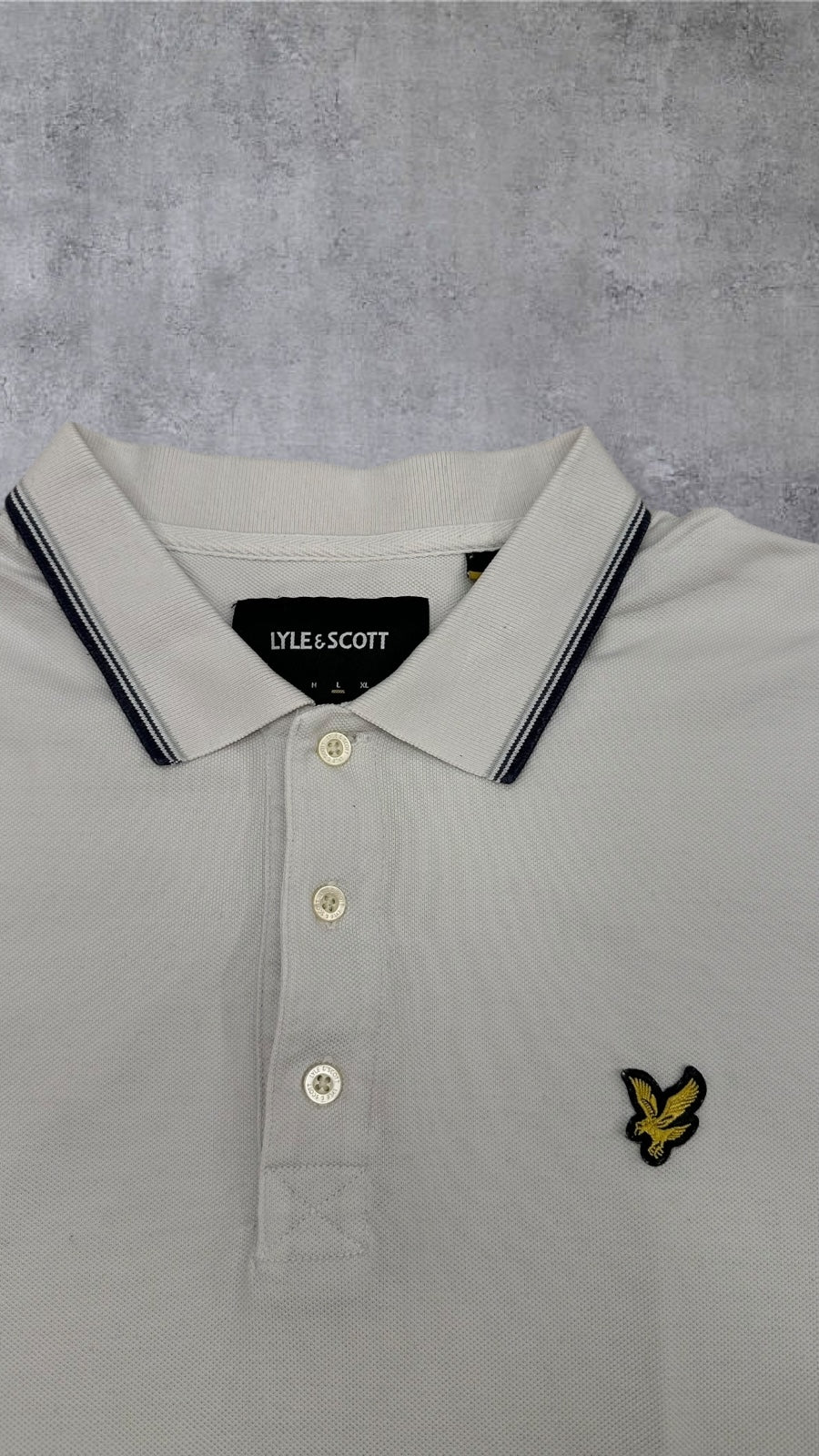 Lyle & Scott Polo Shirt Weiß L