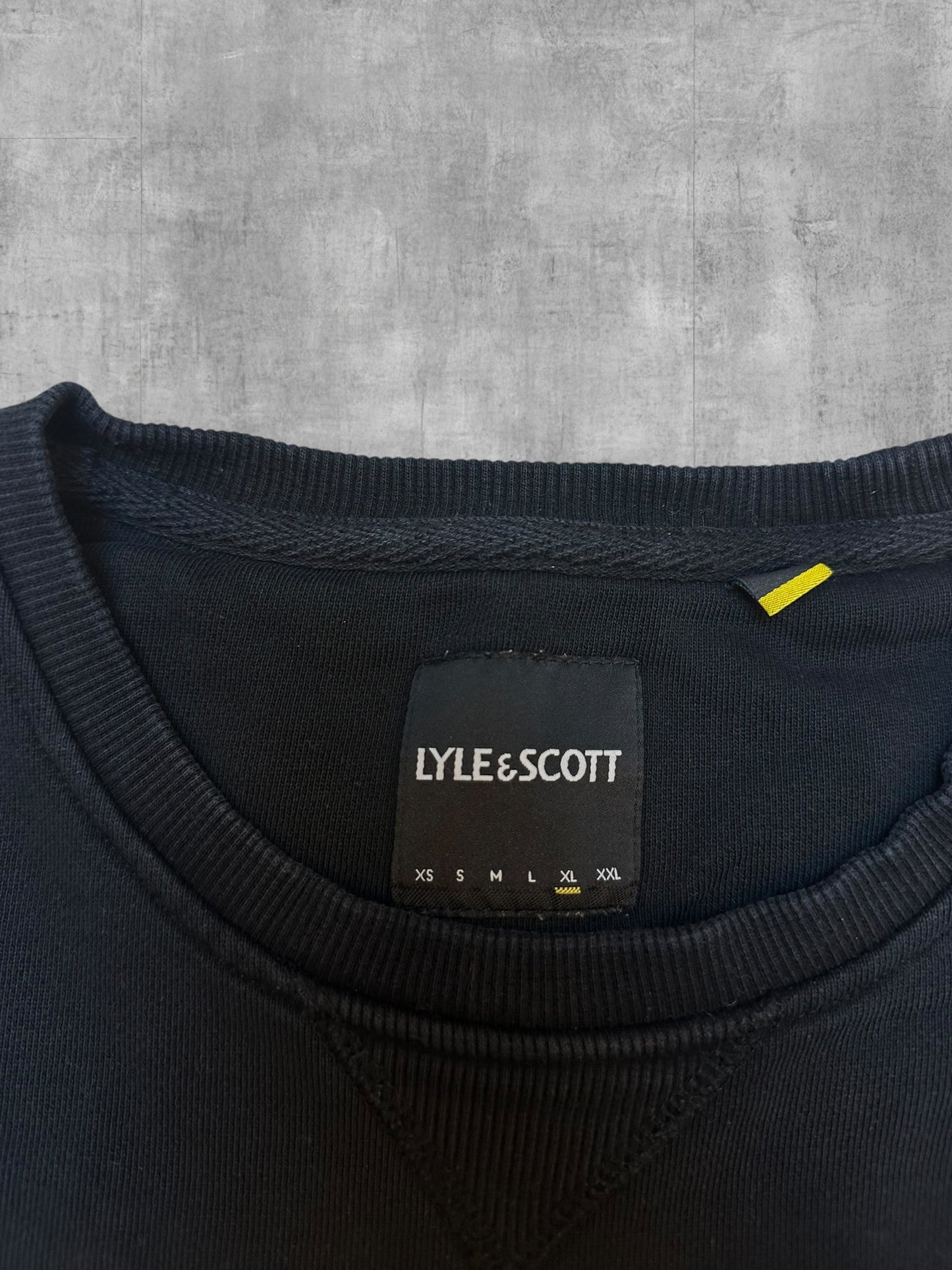 Lyle & Scott Sweatshirt Schwarz XL