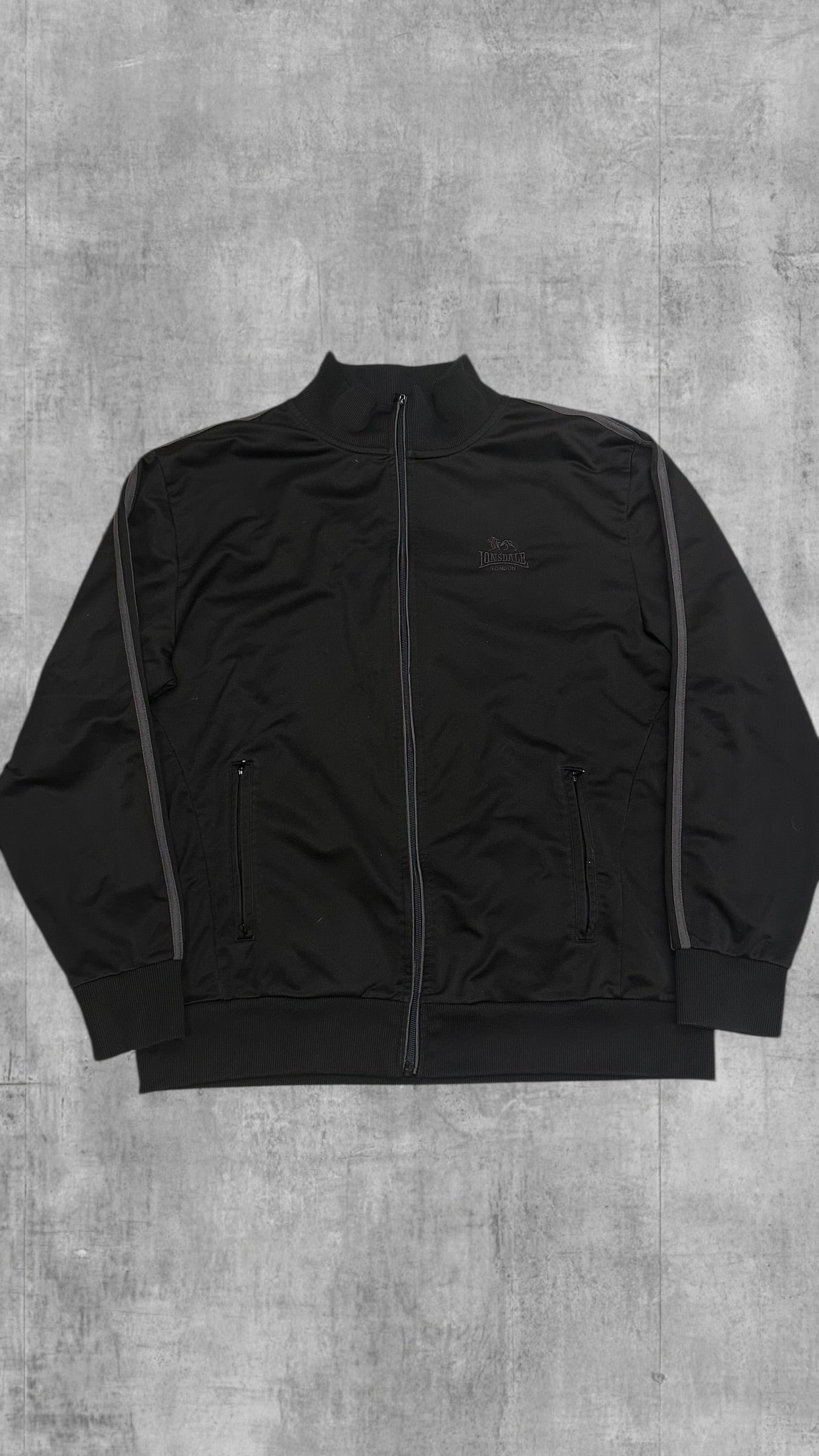 Lonsdale London Trainingsjacke Schwarz XXL