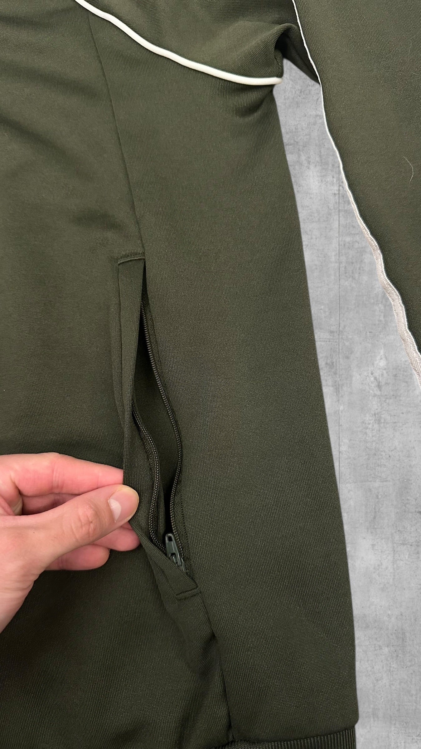 Adidas Firebird Trainingsjacke Vintage Dunkelgrün L