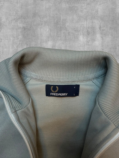 Fred Perry Trainingsjacke Taped Graugrün S