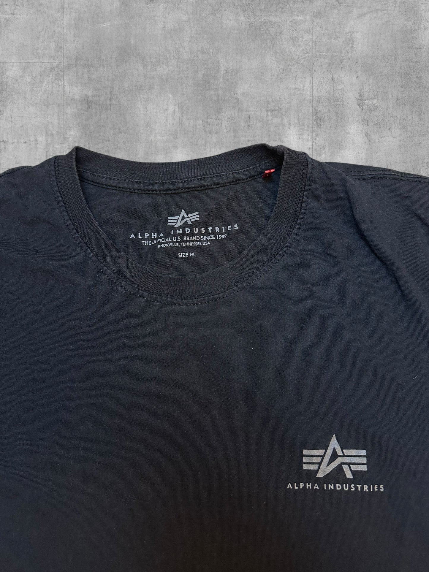 Alpha Industries T-Shirt Schwarz M