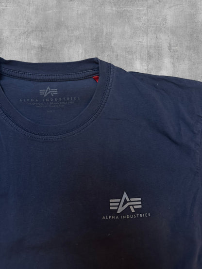 Alpha Industries T-Shirt Navy Blau S