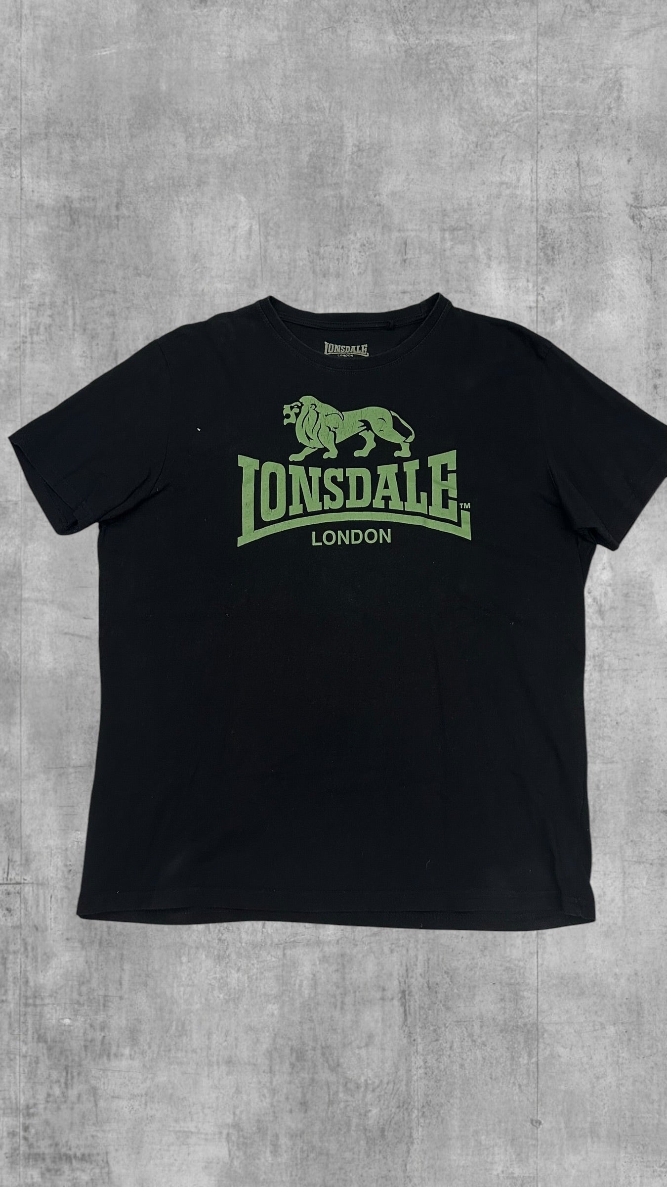 Lonsdale London T-Shirt Schwarz Khaki XL