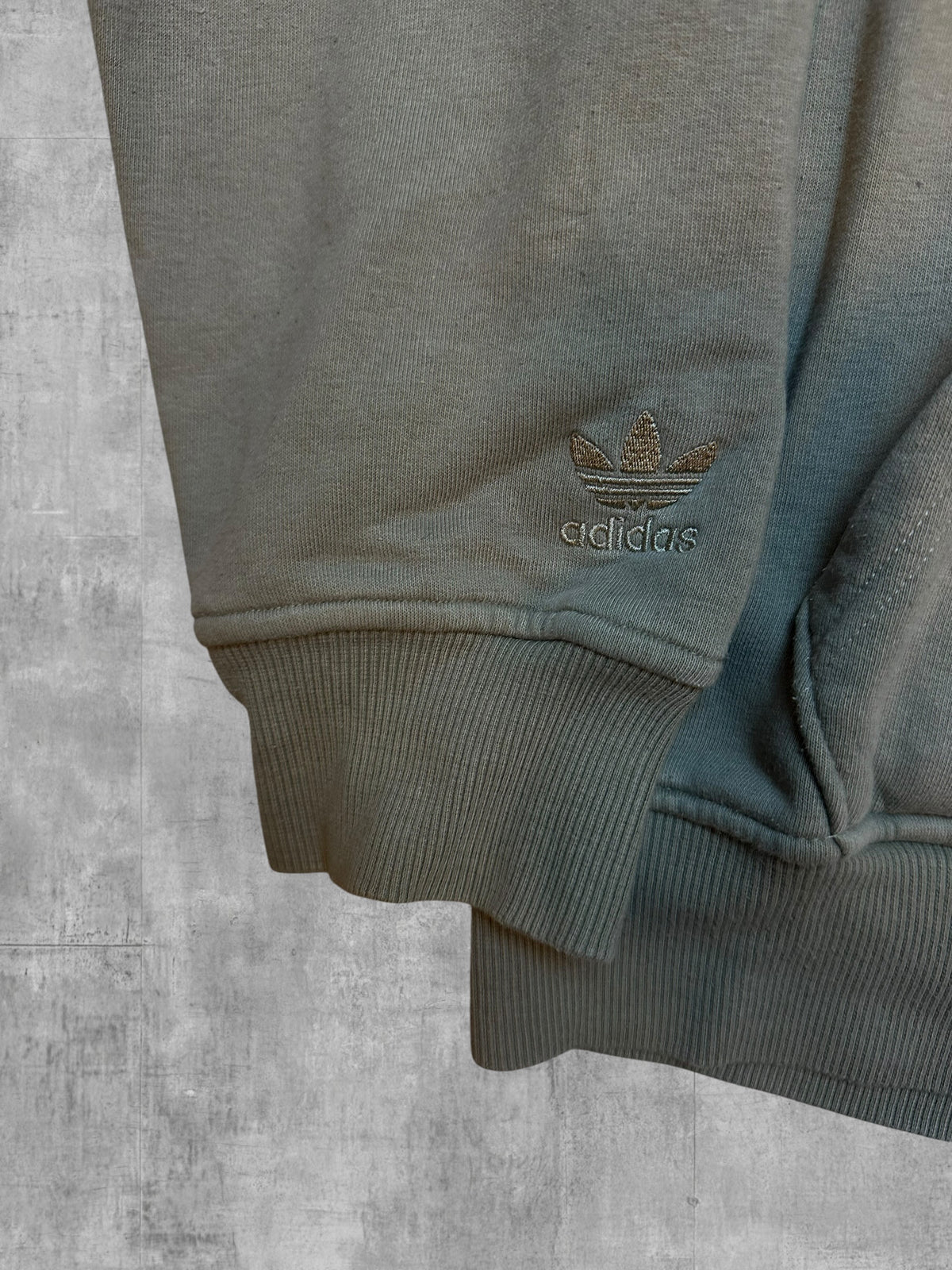 Adidas Backprint Hoodie Khaki M