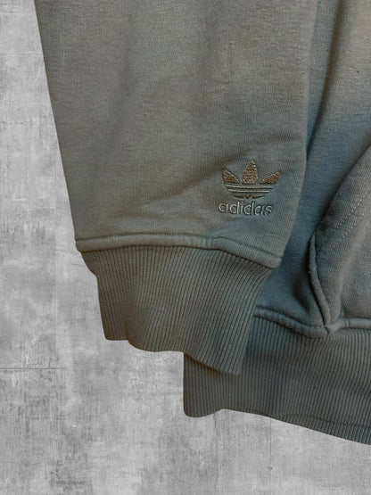 Adidas Backprint Hoodie Khaki M
