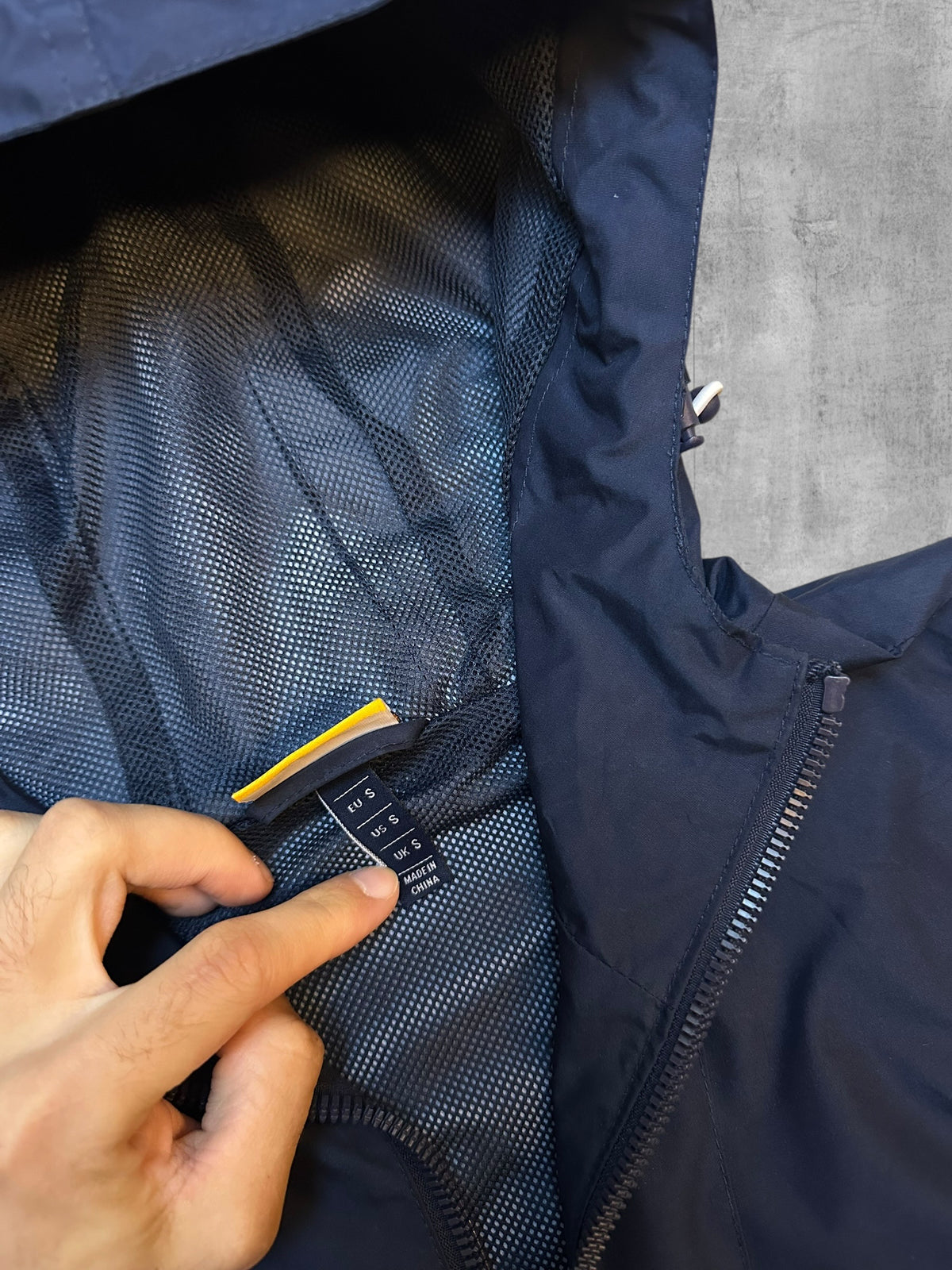 Ellesse Windbreaker Navy Blau S