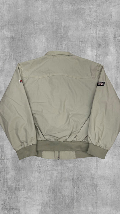 Lonsdale London Harrington Jacke Creme Weiß M