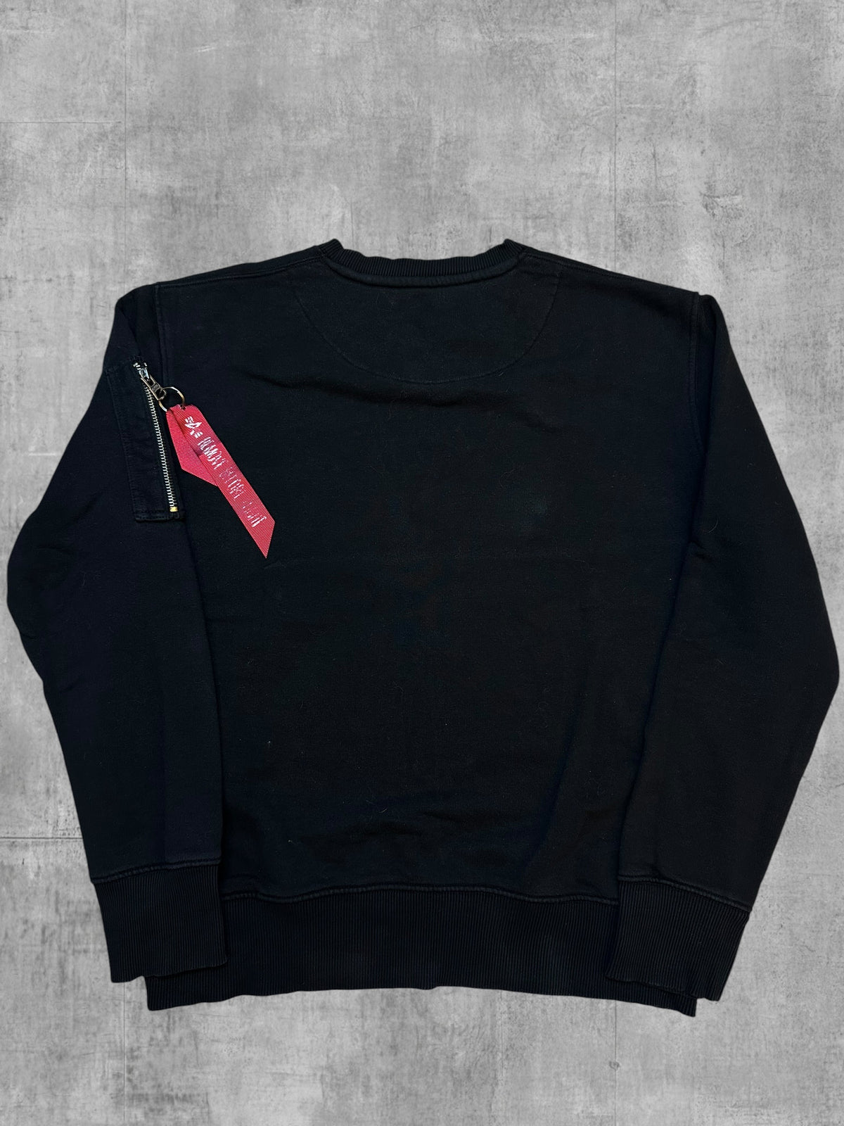 Alpha Industries Sweatshirt Schwarz M