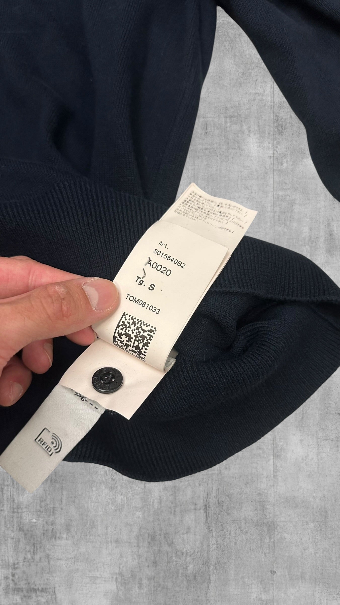 Stone Island Sweatshirt Navy Blau S