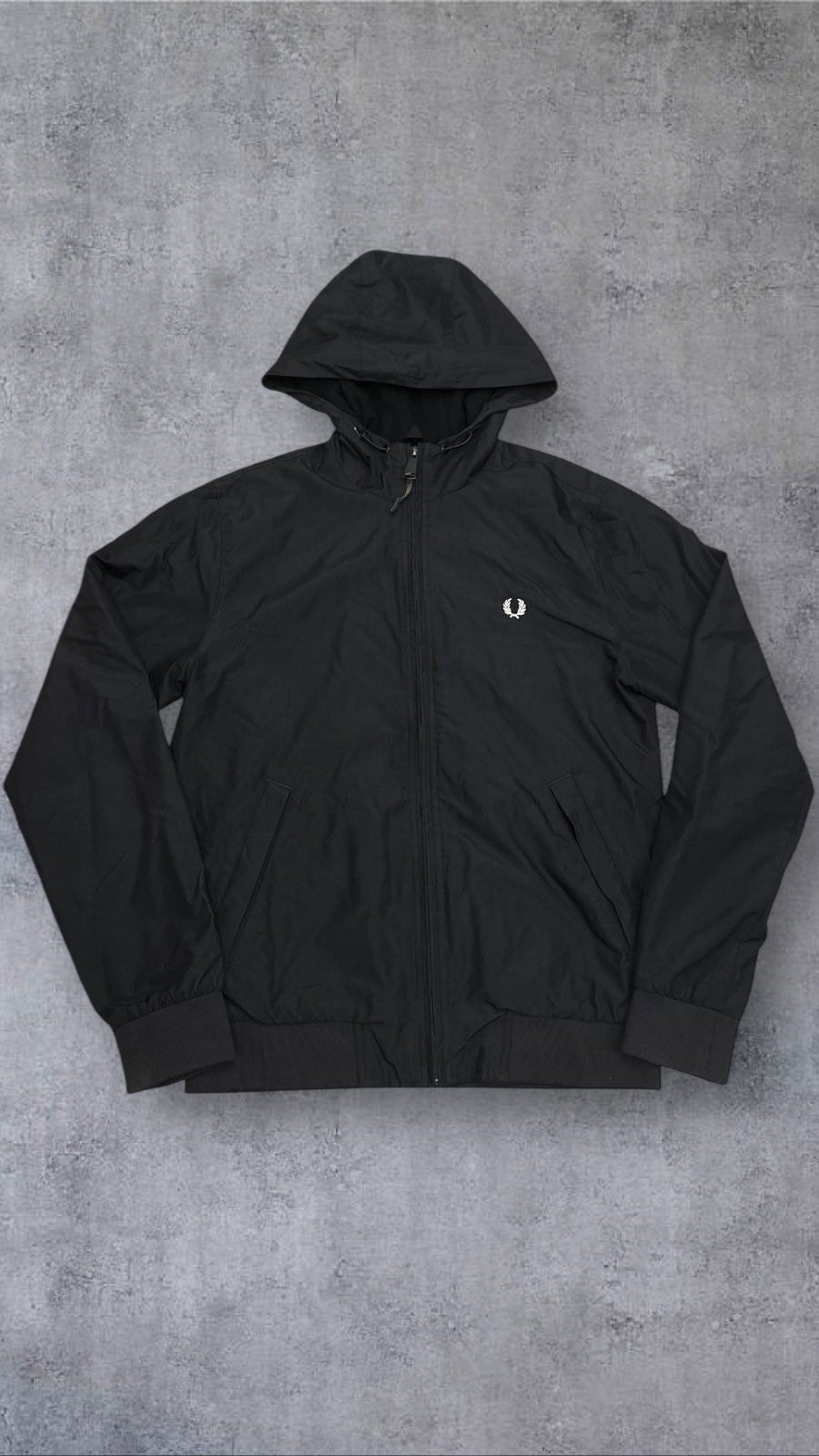 Fred Perry Softshelljacke Regenjacke Schwarz XS