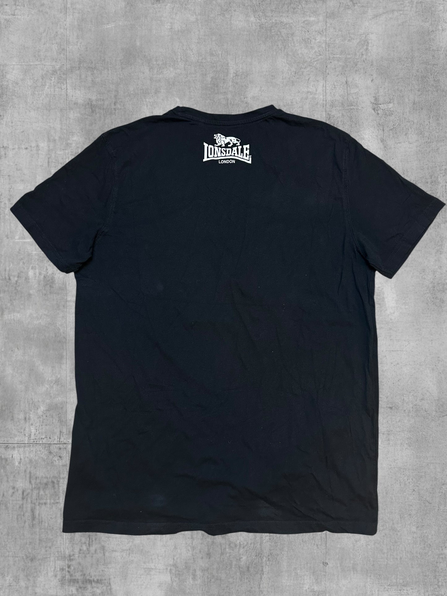 Lonsdale London T-Shirt Schwarz Weiß L