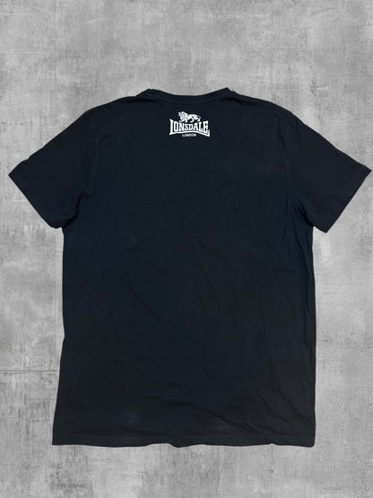 Lonsdale London T-Shirt Schwarz Weiß L