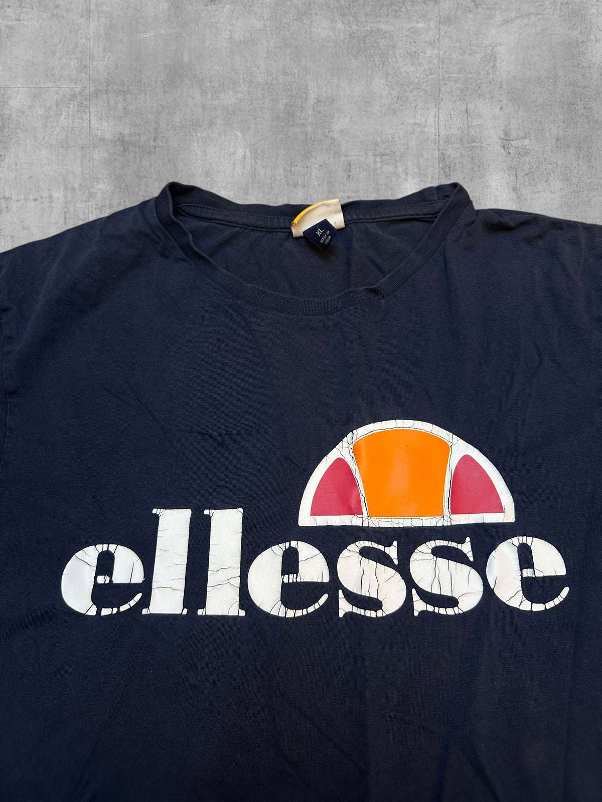Ellesse T-Shirt Navy Blue XL