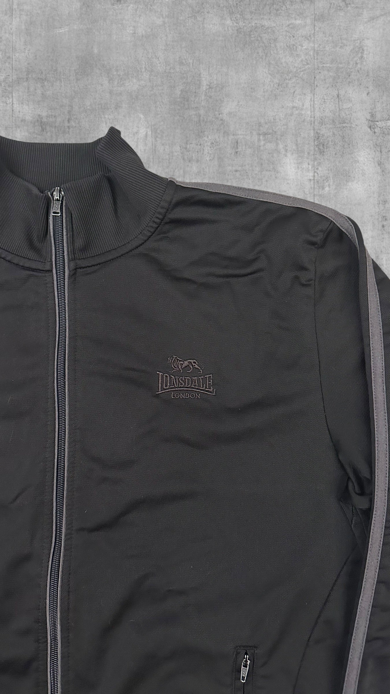 Lonsdale London Trainingsjacke Schwarz L