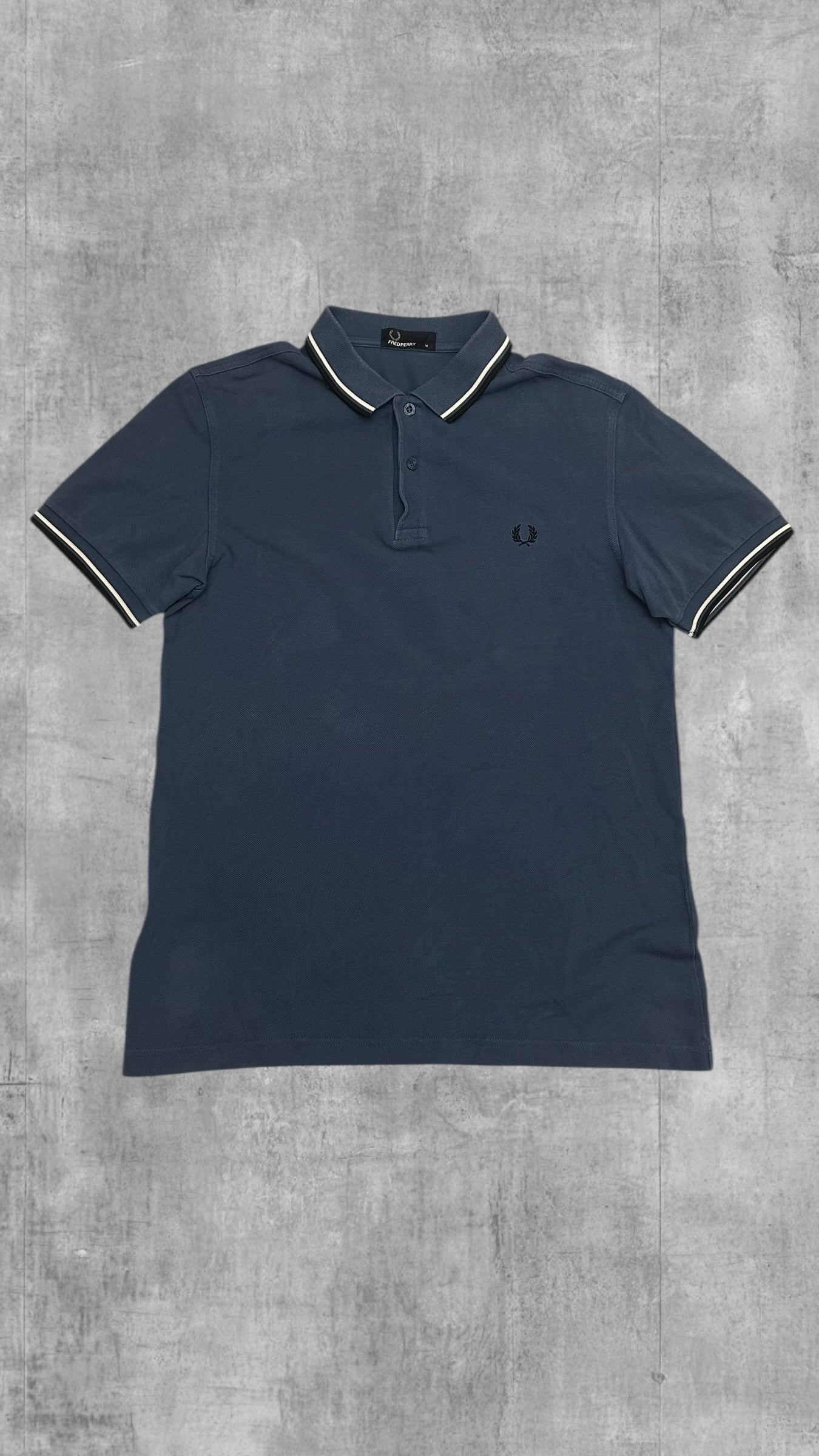 Fred Perry Polo Hemd Navy Blau M