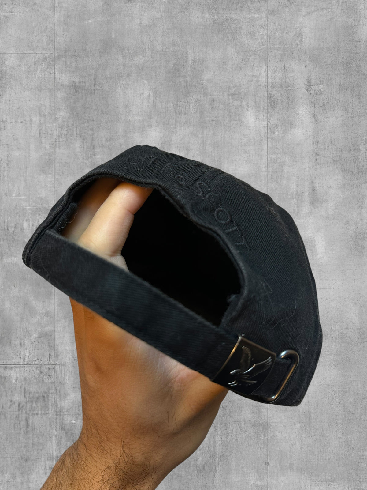 Lyle & Scott Cap Schwarz
