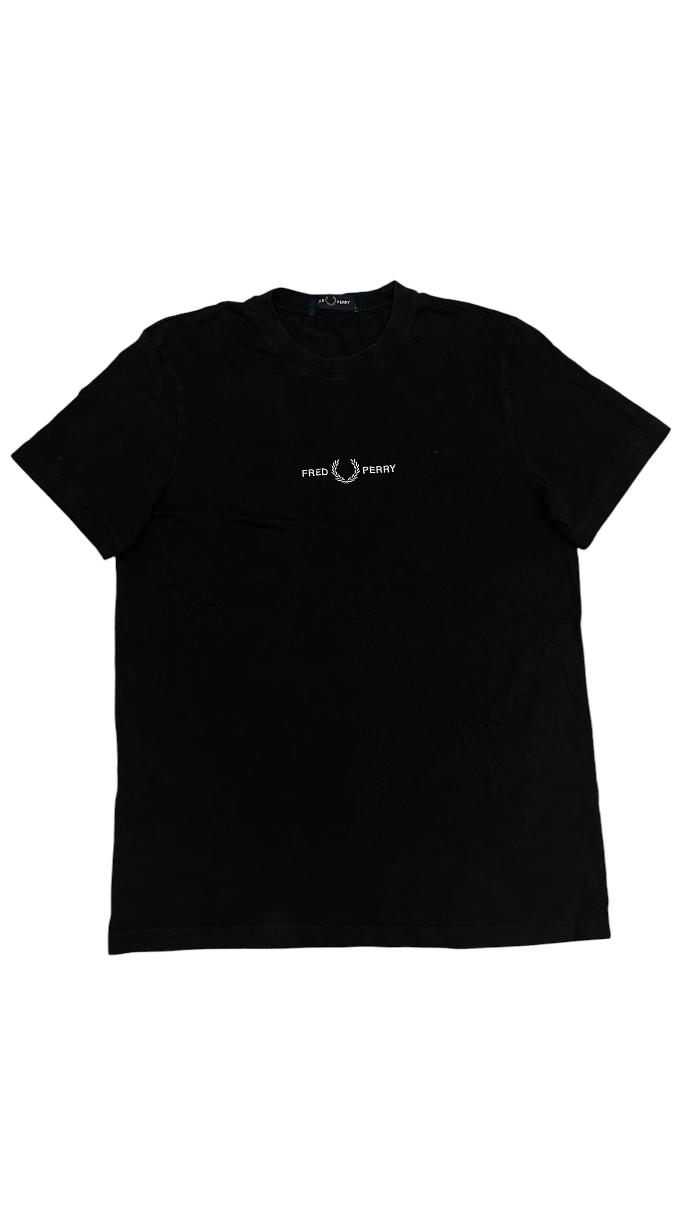 Fred Perry T-shirt Schwarz S