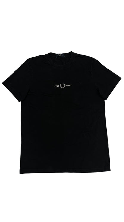 Fred Perry T-shirt Schwarz S