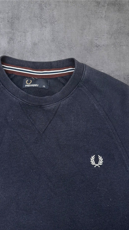 Fred Perry Sweatshirt Navy Blau XS