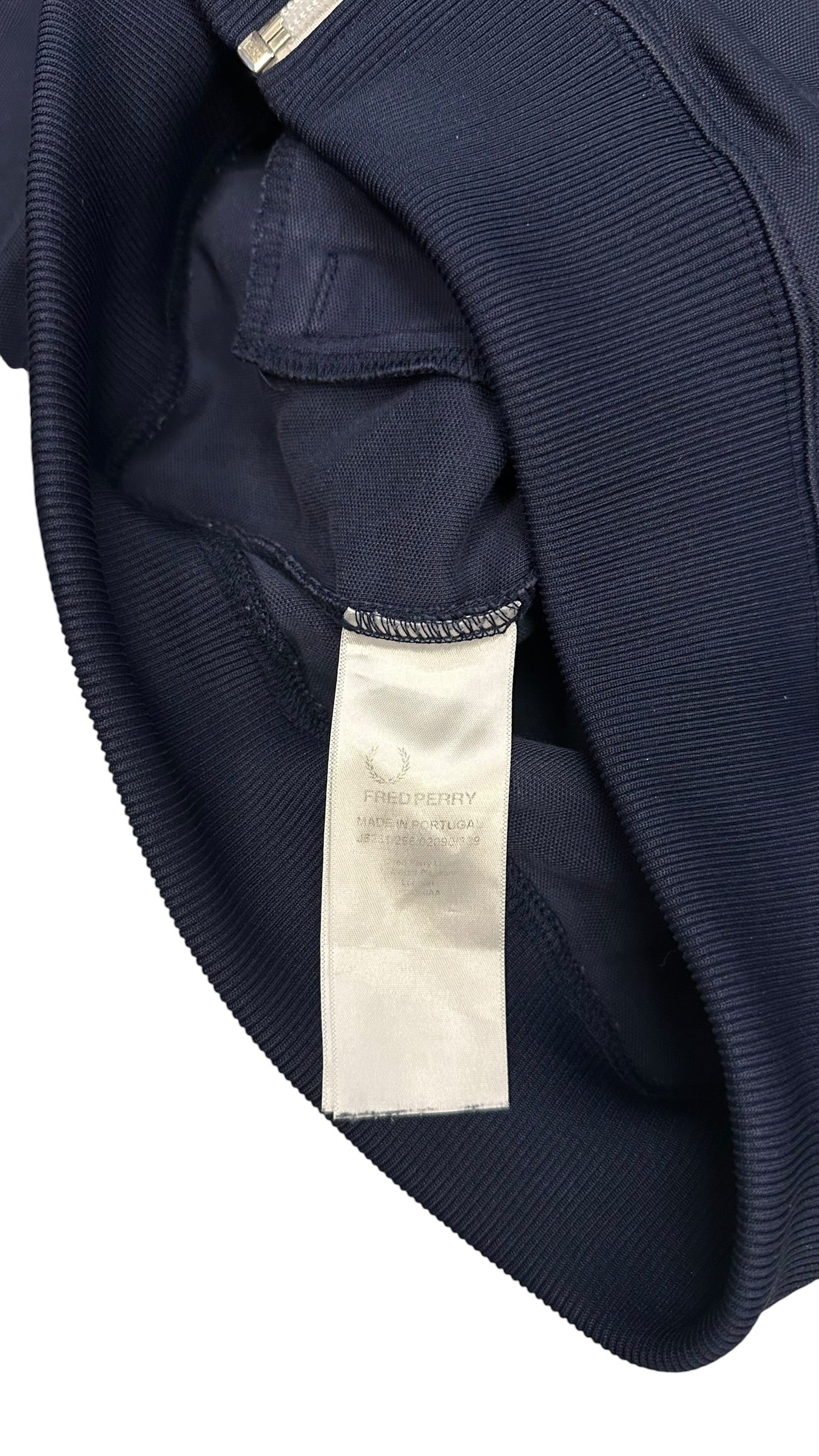 Fred Perry Vintage Trainingsjacke Taped Navy Blau S