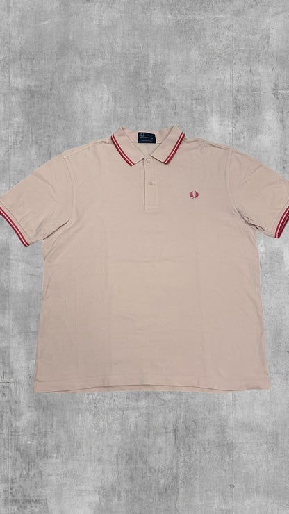 Fred Perry Polo Shirt Pink Rosa XL