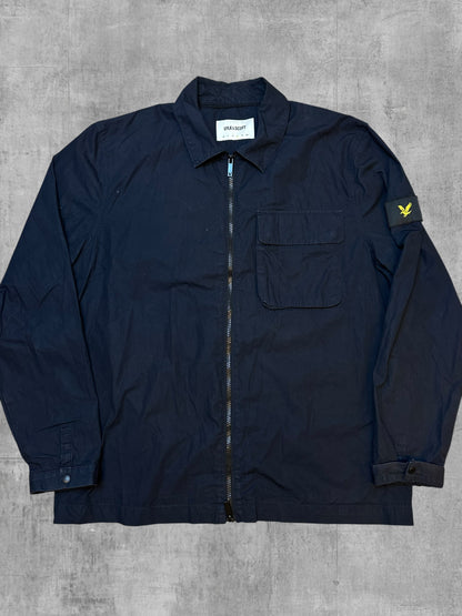 Lyle & Scott Vintage Jacke Navy Blau L