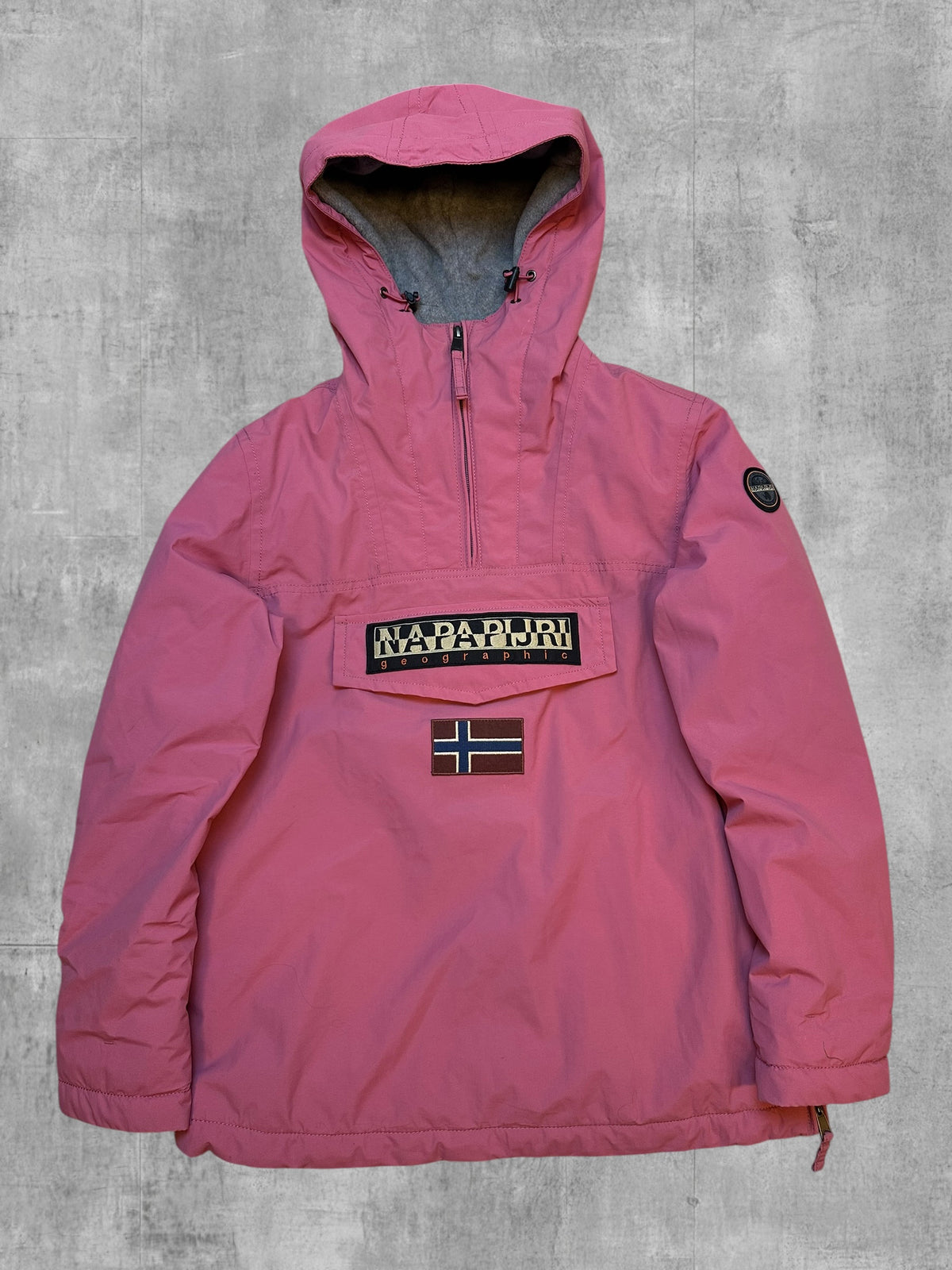 Napapijri Lined Rain Jacket Windbreaker Pink S