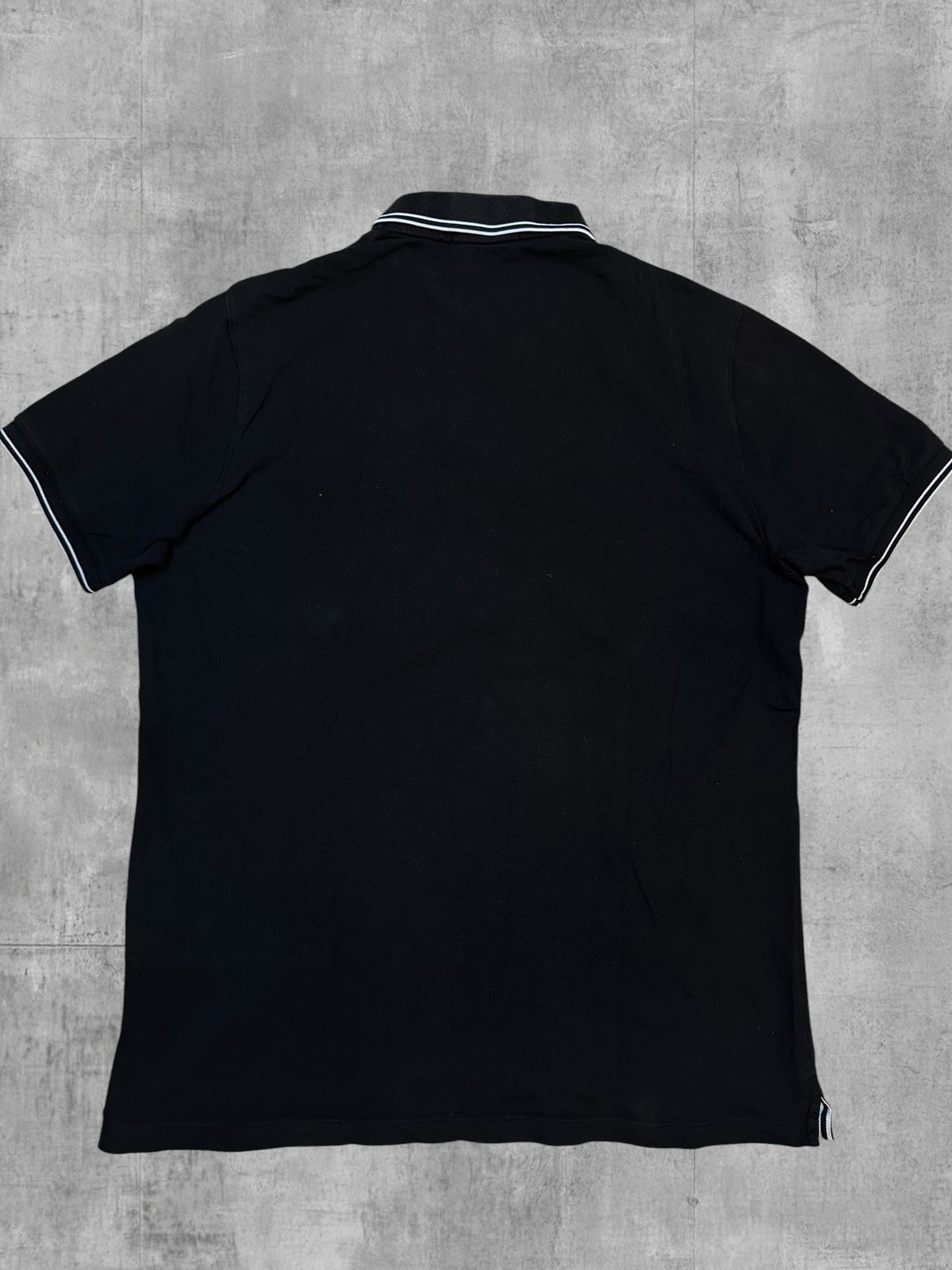 Stone Island Polo Shirt Schwarz XL Slim Fit
