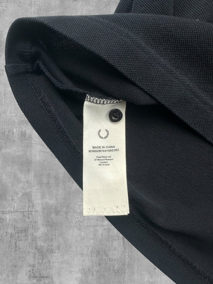 Fred Perry Polo Shirt Schwarz Türkis Weiß 3XL