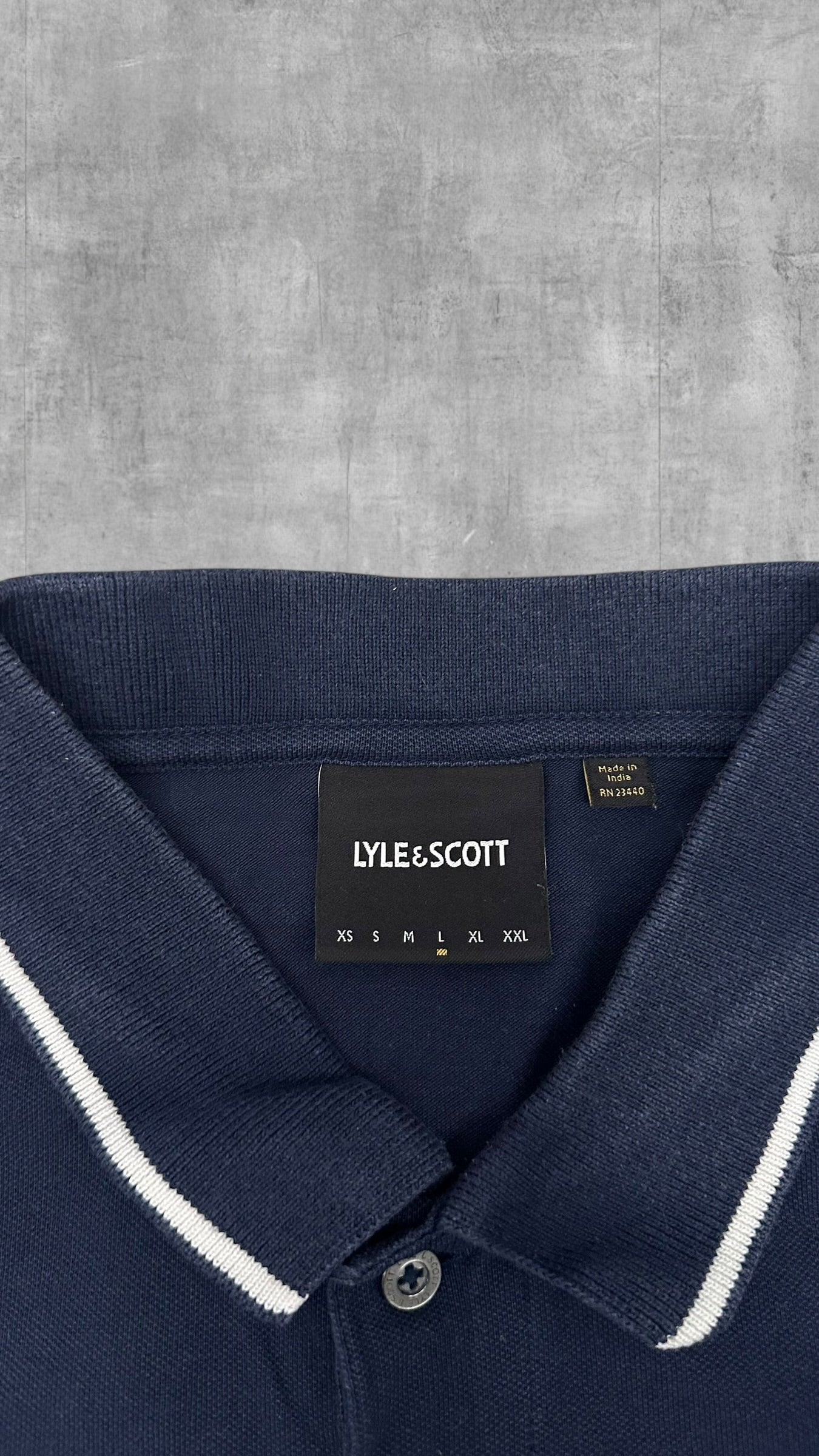 Lyle & Scott Polo Shirt Navy Blau L