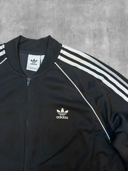 Adidas Firebird Trainingsjacke Schwarz Weiß XL