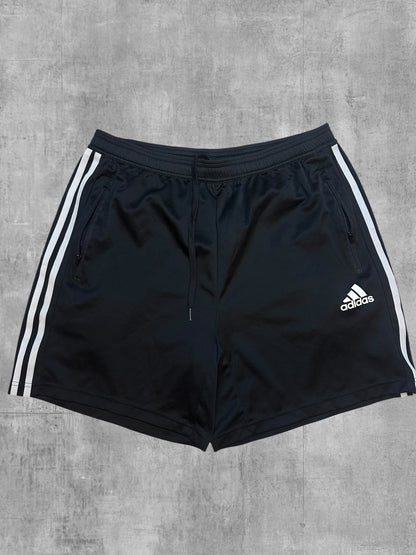 Adidas Shorts Schwarz Weiß L
