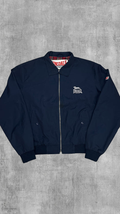 Lonsdale London Bomberjacke Harrington Jacke Navy Blau L
