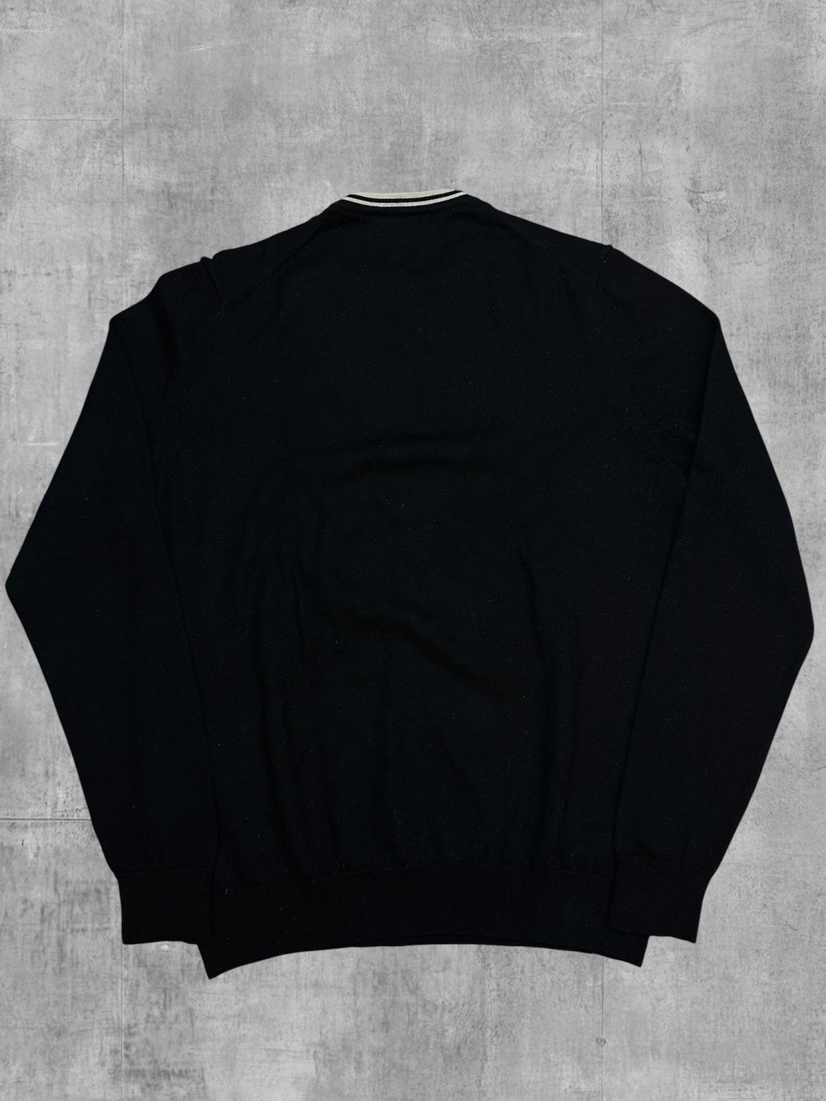 Fred Perry Sweatshirt Schwarz L