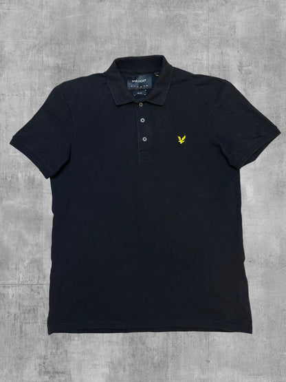 Lyle & Scott Polo Shirt Schwarz L Slim Fit