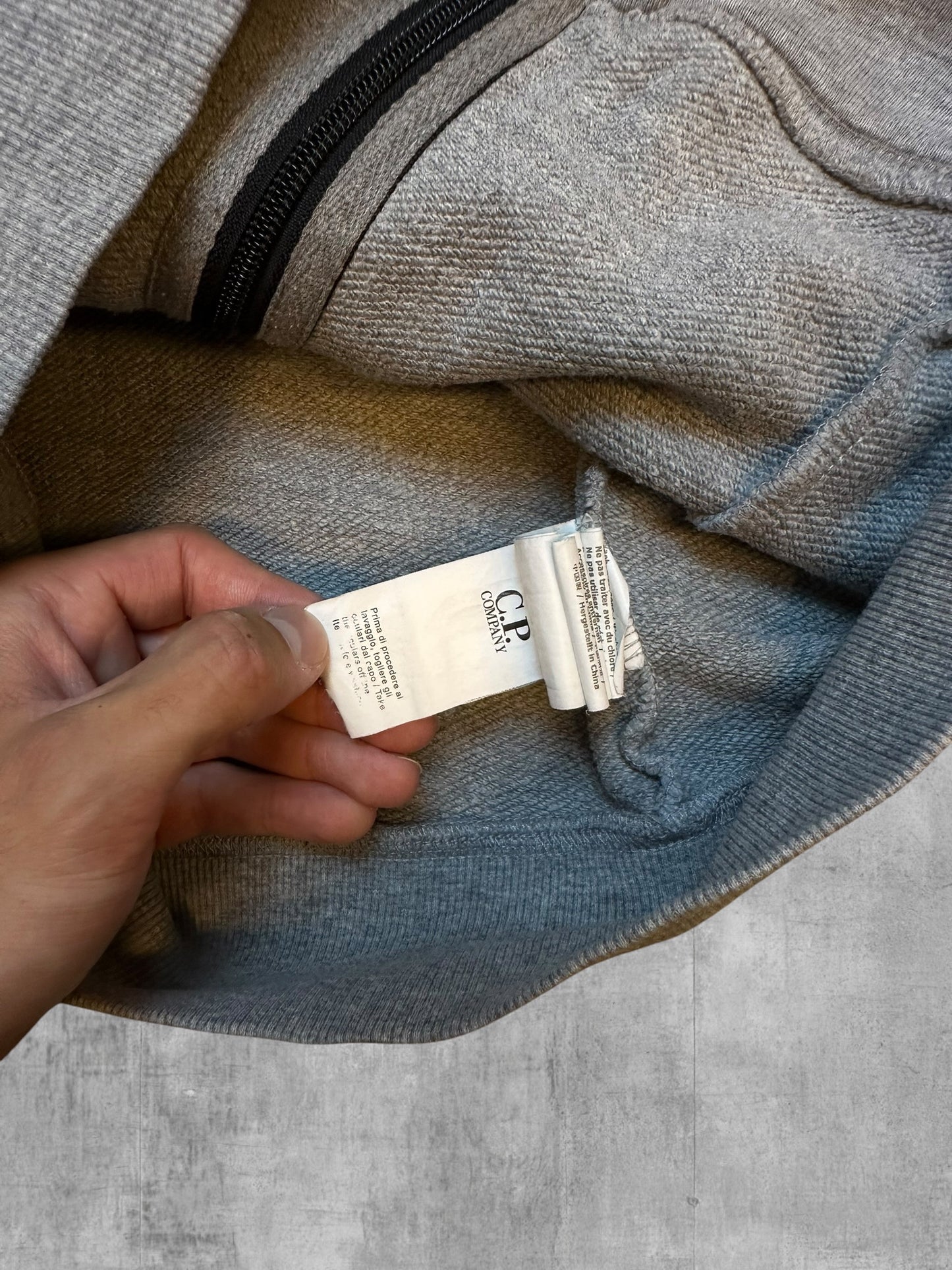C.P. Company Goggle Sweatjacke grau S
