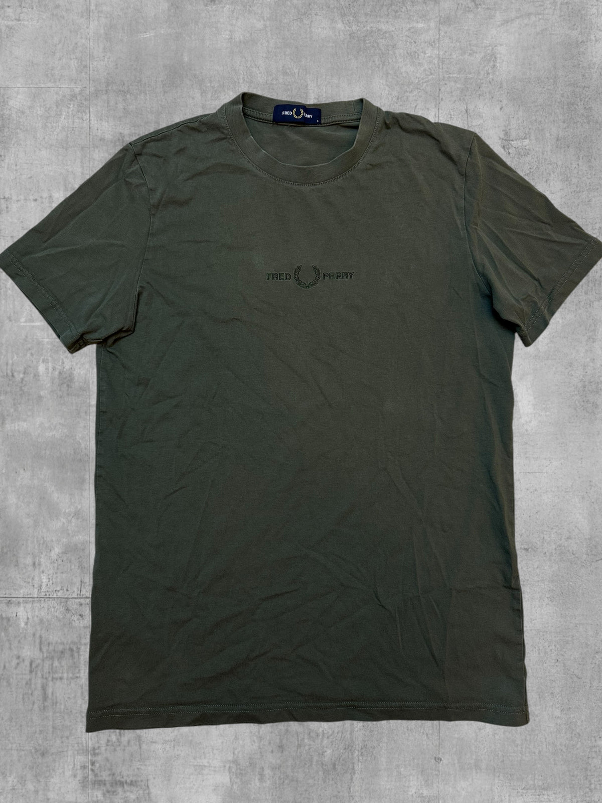 Fred Perry Camiseta Verde Oliva S